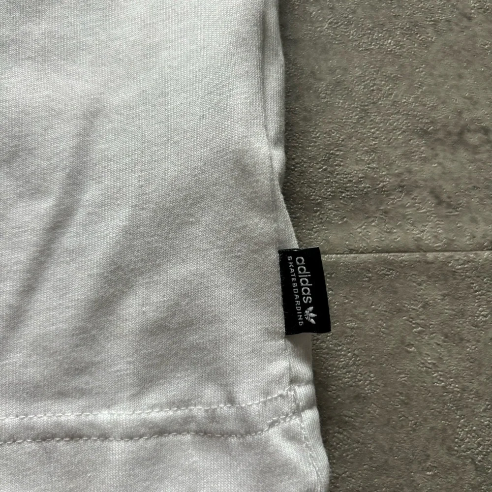 White adidas turtleneck